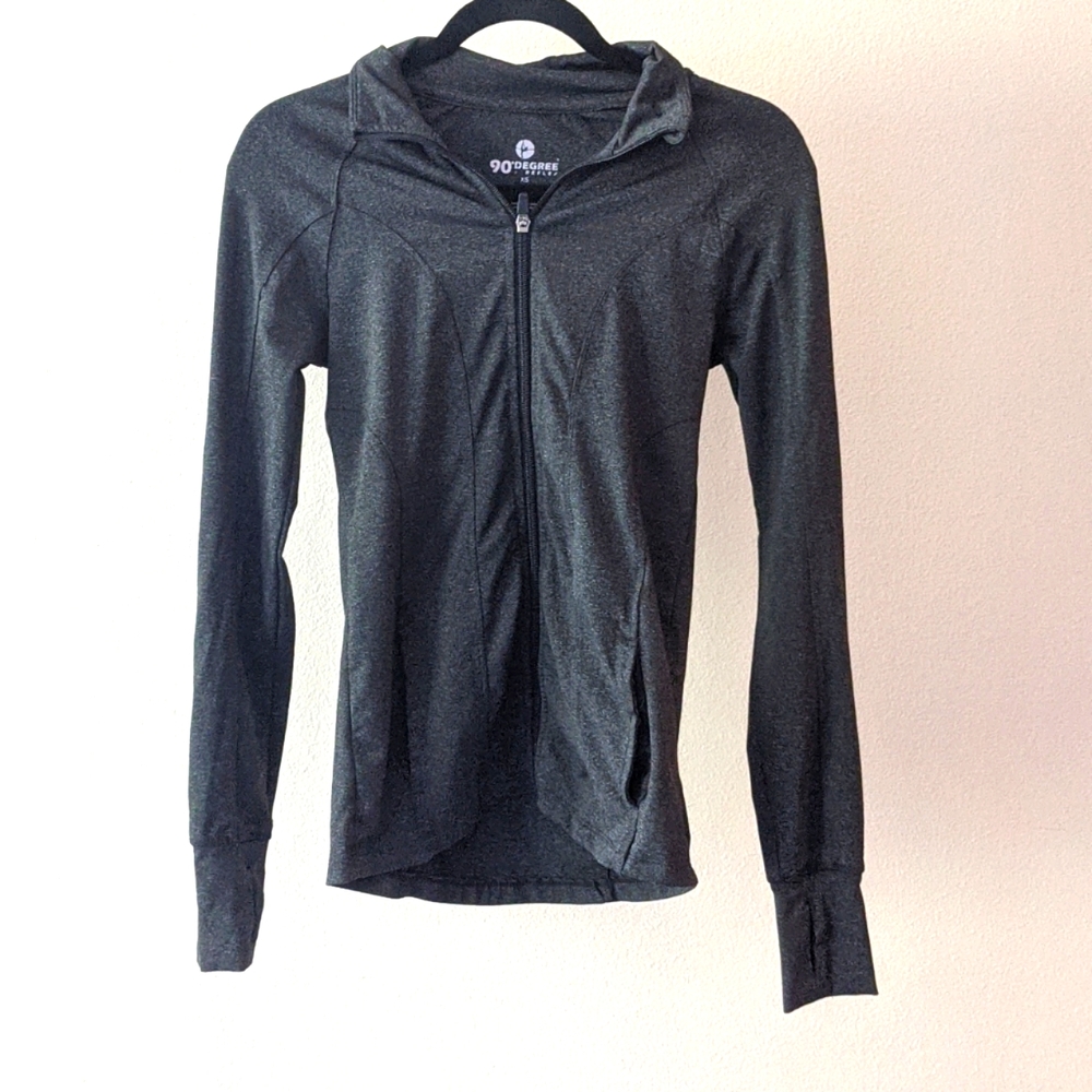 Charcoal track jacket, xs
